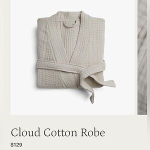 Parachute Unisex Cloud Cotton Robe.